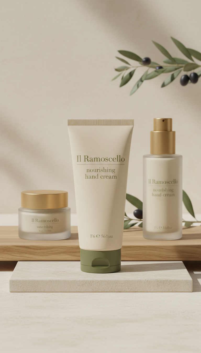 Il Ramoscello Handcreme mit Olivenextrakt