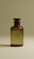 Gesichtsserum mit Olivenöl Apothekerglas